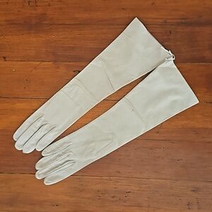 Vintage Caresskin Long Leather Gloves 7